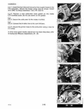 1992 Johnson Evinrude "EN" 9.9 thru 30 Service Repair Manual, P/N 508142, Page 98