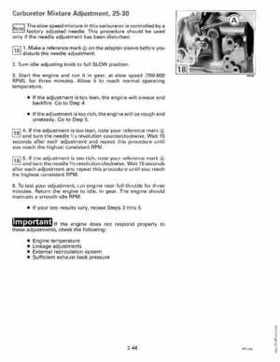 1992 Johnson Evinrude "EN" 9.9 thru 30 Service Repair Manual, P/N 508142, Page 99