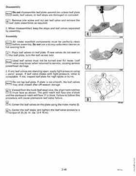 1992 Johnson Evinrude "EN" 9.9 thru 30 Service Repair Manual, P/N 508142, Page 101