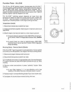 1992 Johnson Evinrude "EN" 9.9 thru 30 Service Repair Manual, P/N 508142, Page 125