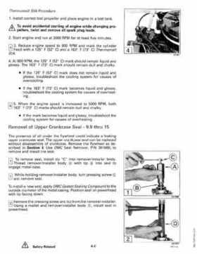 1992 Johnson Evinrude "EN" 9.9 thru 30 Service Repair Manual, P/N 508142, Page 148
