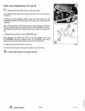 1992 Johnson Evinrude "EN" 9.9 thru 30 Service Repair Manual, P/N 508142, Page 168