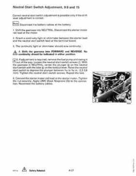 1992 Johnson Evinrude "EN" 9.9 thru 30 Service Repair Manual, P/N 508142, Page 169