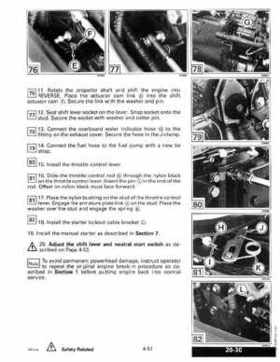 1992 Johnson Evinrude "EN" 9.9 thru 30 Service Repair Manual, P/N 508142, Page 193