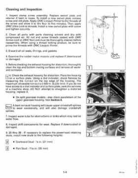 1992 Johnson Evinrude "EN" 9.9 thru 30 Service Repair Manual, P/N 508142, Page 205