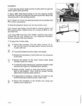 1992 Johnson Evinrude "EN" 9.9 thru 30 Service Repair Manual, P/N 508142, Page 212