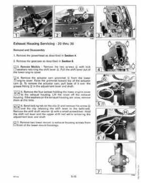 1992 Johnson Evinrude "EN" 9.9 thru 30 Service Repair Manual, P/N 508142, Page 216
