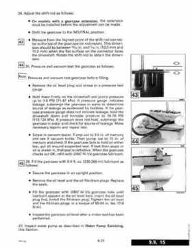 1992 Johnson Evinrude "EN" 9.9 thru 30 Service Repair Manual, P/N 508142, Page 246