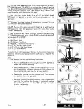 1992 Johnson Evinrude "EN" 9.9 thru 30 Service Repair Manual, P/N 508142, Page 252