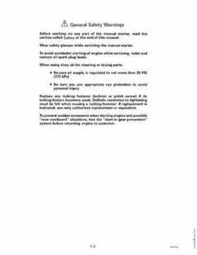 1992 Johnson Evinrude "EN" 9.9 thru 30 Service Repair Manual, P/N 508142, Page 275