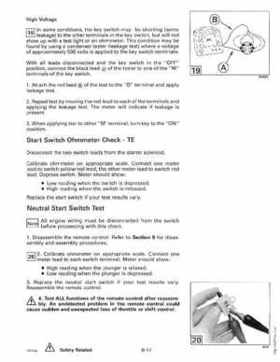 1992 Johnson Evinrude "EN" 9.9 thru 30 Service Repair Manual, P/N 508142, Page 301