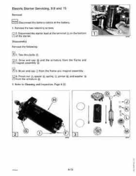 1992 Johnson Evinrude "EN" 9.9 thru 30 Service Repair Manual, P/N 508142, Page 303
