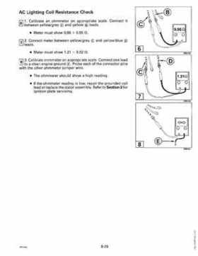 1992 Johnson Evinrude "EN" 9.9 thru 30 Service Repair Manual, P/N 508142, Page 313