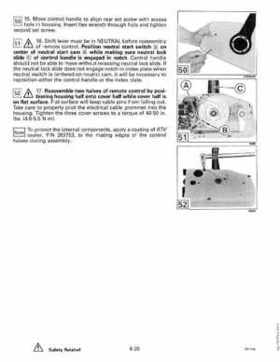 1992 Johnson Evinrude "EN" 9.9 thru 30 Service Repair Manual, P/N 508142, Page 333