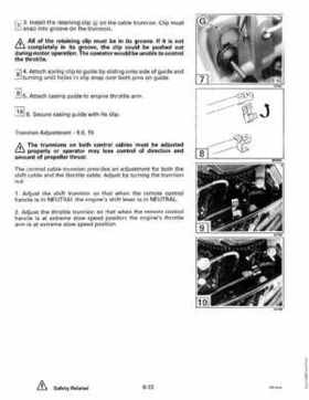 1992 Johnson Evinrude "EN" 9.9 thru 30 Service Repair Manual, P/N 508142, Page 335