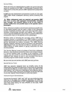 1992 Johnson Evinrude "EN" 90 deg. Cross V Service Repair Manual, P/N 508145, Page 12
