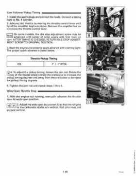 1992 Johnson Evinrude "EN" 90 deg. Cross V Service Repair Manual, P/N 508145, Page 46