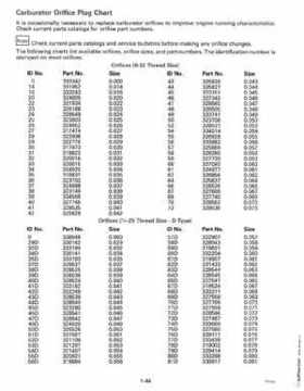 1992 Johnson Evinrude "EN" 90 deg. Cross V Service Repair Manual, P/N 508145, Page 50