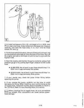 1992 Johnson Evinrude "EN" 90 deg. Cross V Service Repair Manual, P/N 508145, Page 69