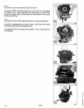 1992 Johnson Evinrude "EN" 90 deg. Cross V Service Repair Manual, P/N 508145, Page 73