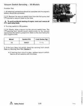 1992 Johnson Evinrude "EN" 90 deg. Cross V Service Repair Manual, P/N 508145, Page 79