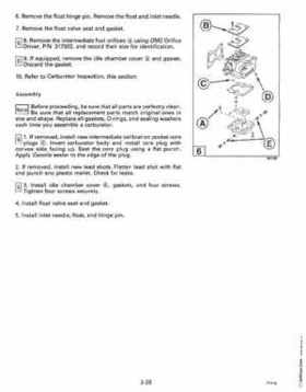 1992 Johnson Evinrude "EN" 90 deg. Cross V Service Repair Manual, P/N 508145, Page 81