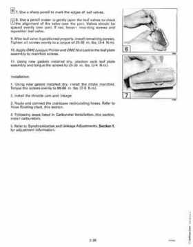 1992 Johnson Evinrude "EN" 90 deg. Cross V Service Repair Manual, P/N 508145, Page 89