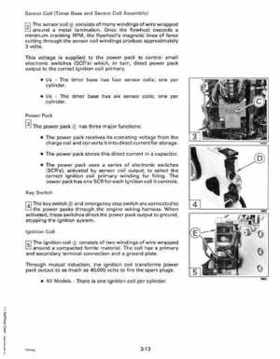 1992 Johnson Evinrude "EN" 90 deg. Cross V Service Repair Manual, P/N 508145, Page 105
