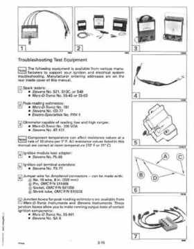1992 Johnson Evinrude "EN" 90 deg. Cross V Service Repair Manual, P/N 508145, Page 107