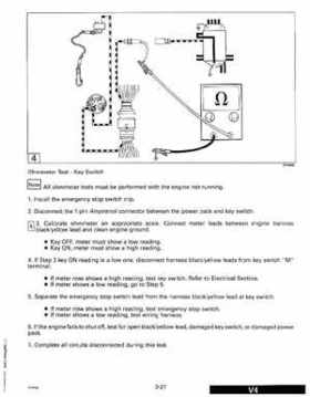 1992 Johnson Evinrude "EN" 90 deg. Cross V Service Repair Manual, P/N 508145, Page 119