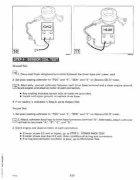 1992 Johnson Evinrude "EN" 90 deg. Cross V Service Repair Manual, P/N 508145, Page 123