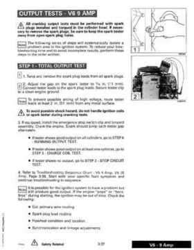 1992 Johnson Evinrude "EN" 90 deg. Cross V Service Repair Manual, P/N 508145, Page 129