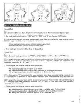 1992 Johnson Evinrude "EN" 90 deg. Cross V Service Repair Manual, P/N 508145, Page 144