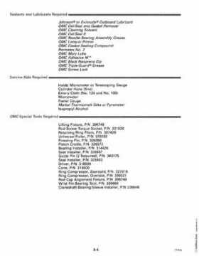 1992 Johnson Evinrude "EN" 90 deg. Cross V Service Repair Manual, P/N 508145, Page 156