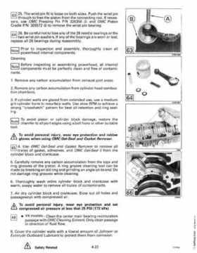 1992 Johnson Evinrude "EN" 90 deg. Cross V Service Repair Manual, P/N 508145, Page 174