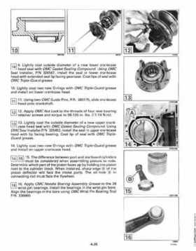 1992 Johnson Evinrude "EN" 90 deg. Cross V Service Repair Manual, P/N 508145, Page 178