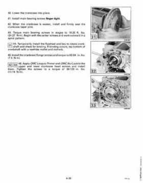 1992 Johnson Evinrude "EN" 90 deg. Cross V Service Repair Manual, P/N 508145, Page 182