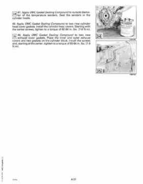 1992 Johnson Evinrude "EN" 90 deg. Cross V Service Repair Manual, P/N 508145, Page 183