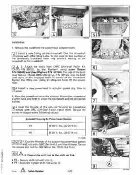 1992 Johnson Evinrude "EN" 90 deg. Cross V Service Repair Manual, P/N 508145, Page 185