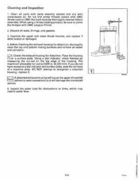 1992 Johnson Evinrude "EN" 90 deg. Cross V Service Repair Manual, P/N 508145, Page 203