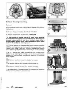 1992 Johnson Evinrude "EN" 90 deg. Cross V Service Repair Manual, P/N 508145, Page 204