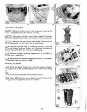 1992 Johnson Evinrude "EN" 90 deg. Cross V Service Repair Manual, P/N 508145, Page 207