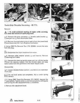 1992 Johnson Evinrude "EN" 90 deg. Cross V Service Repair Manual, P/N 508145, Page 221