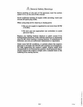 1992 Johnson Evinrude "EN" 90 deg. Cross V Service Repair Manual, P/N 508145, Page 226