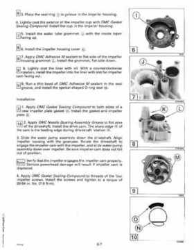 1992 Johnson Evinrude "EN" 90 deg. Cross V Service Repair Manual, P/N 508145, Page 231