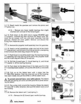 1992 Johnson Evinrude "EN" 90 deg. Cross V Service Repair Manual, P/N 508145, Page 238