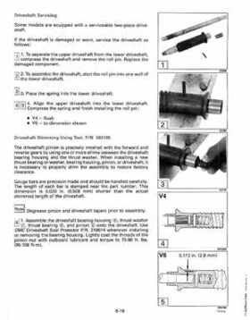1992 Johnson Evinrude "EN" 90 deg. Cross V Service Repair Manual, P/N 508145, Page 242