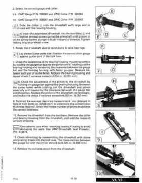 1992 Johnson Evinrude "EN" 90 deg. Cross V Service Repair Manual, P/N 508145, Page 243
