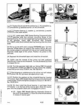 1992 Johnson Evinrude "EN" 90 deg. Cross V Service Repair Manual, P/N 508145, Page 247