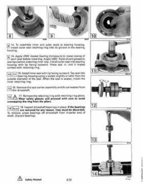 1992 Johnson Evinrude "EN" 90 deg. Cross V Service Repair Manual, P/N 508145, Page 256